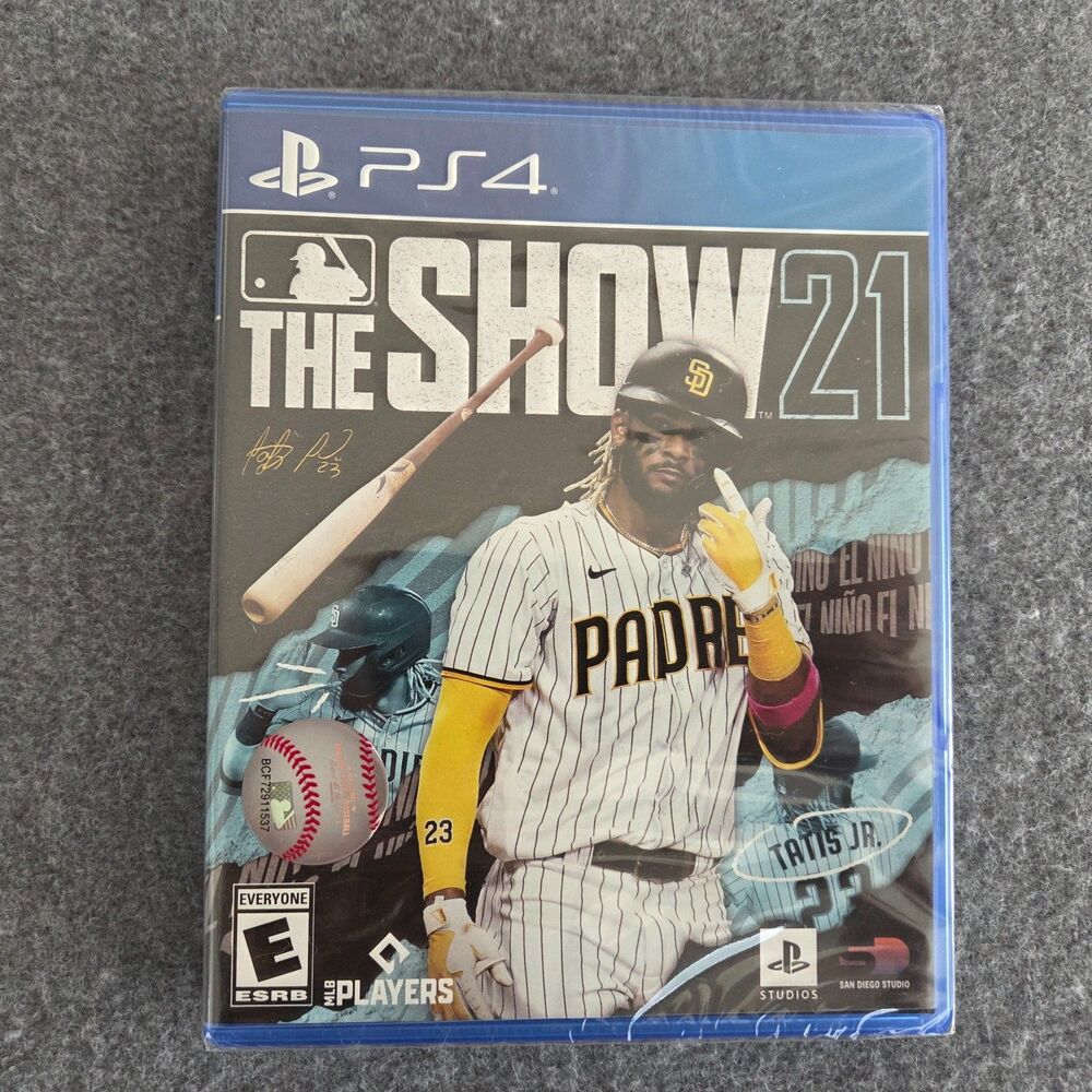 MLB The Show 21 PS4 New Sealed San Diego Padres PlayStation 4 Baseball Game